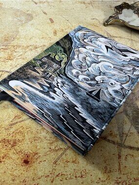 Angela Harding: Curlew Cry Foiled Journal - Flame Tree Notebooks